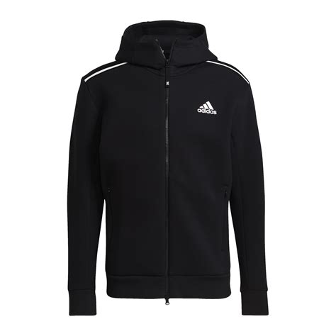 adidas kapuzenjacke schwarz weiß|Adidas Kapuzenjacken .